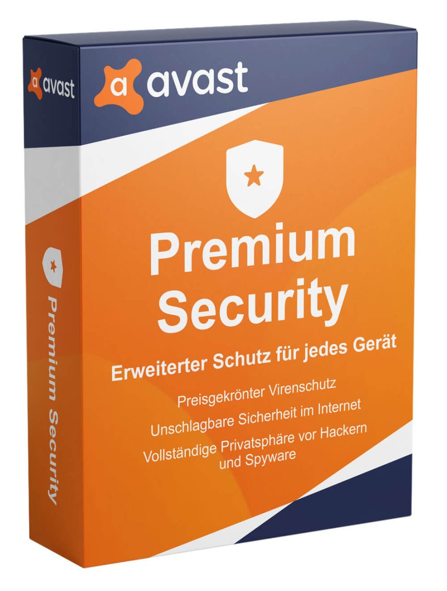 AVAST Premium Security 1 zařízení 1 rok - Avast - LicenceX.cz