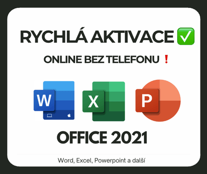 Office 2021 Pro Plus + Aktivace Bez telefonu! ✅ NOVINKA - LicenceX.cz - LicenceX.cz