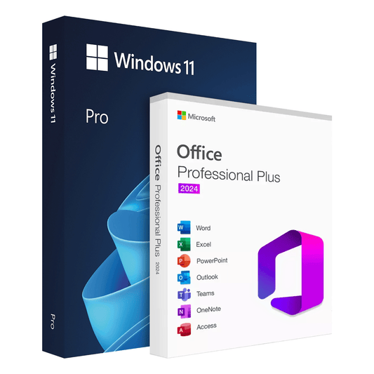 Windows 11 Pro + Microsoft Office 2024 Pro (Doživotní) ✅ Balíček 2v1 - Microsoft - LicenceX.cz